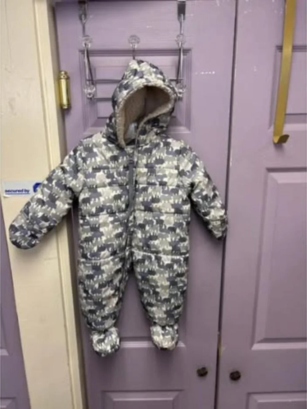 Baby Boy's snowsuit size 9 months Carter's brand